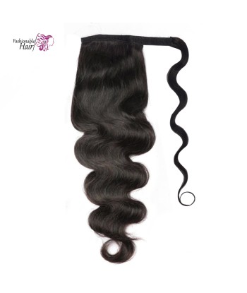 Ponytail body wave couleur naturelle 100%humain qualité rémy sur le site 