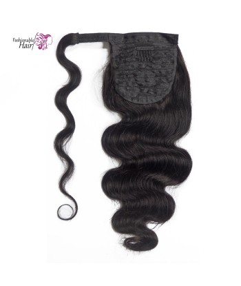 Ponytail body wave couleur naturelle 100%humain qualité rémy sur le site 