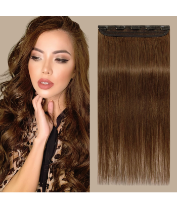 Extensão Mono Clip Chocolate Liso Maxi Volume Band rembourrage situé sous